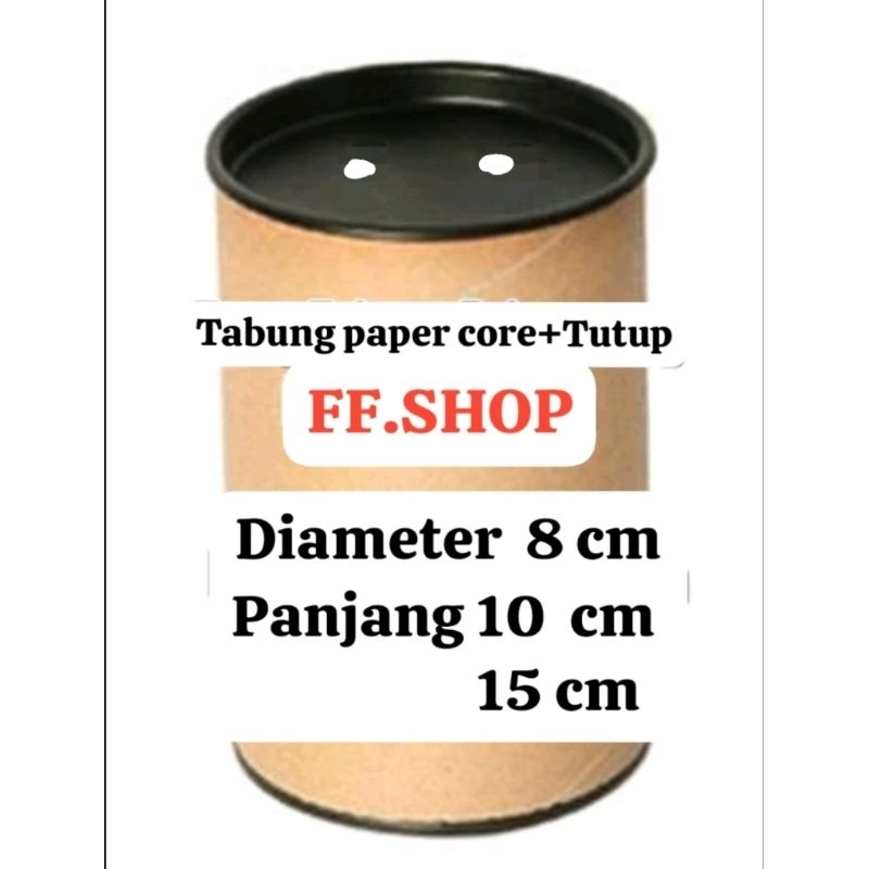 Jual Tabung Packing Dm 8 x 10 cm,15 cm + Ttp/Tube Paper Core/selongsong ...