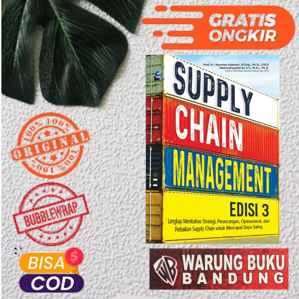 Jual Buku Supply Chain Management Edisi 3 - I Nyoman Pujawan | Shopee ...