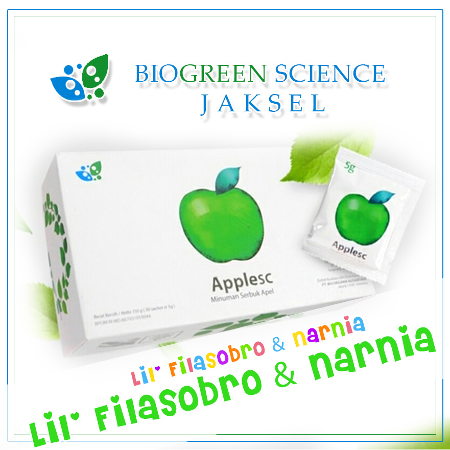 Jual APPLESC Biogreen Science Apple Stem Cell Asli WITH BARCODE ...