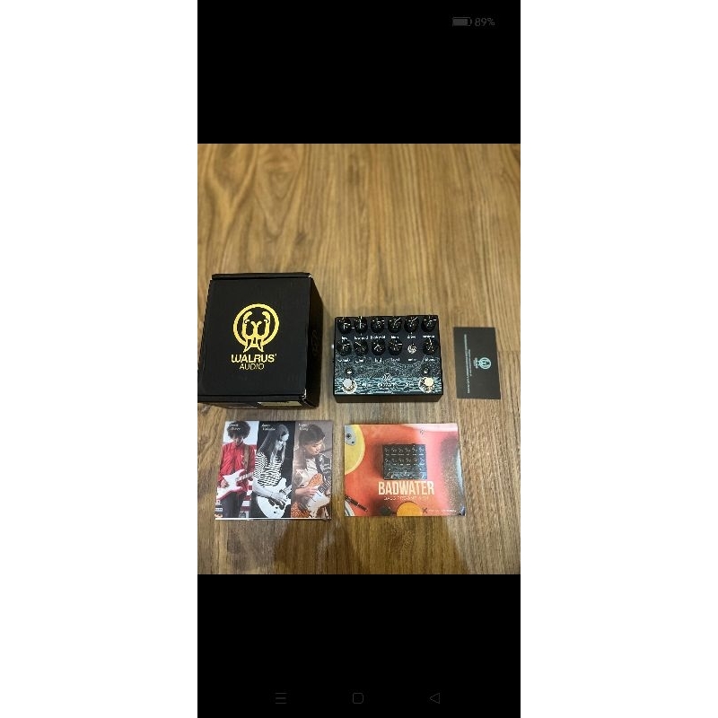 Jual Walrus Badwater Bass Preamp DI Made in USALikenew Good condition