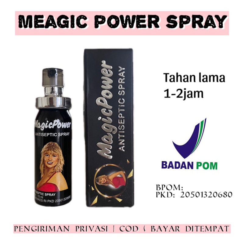 Jual Magic Power Spray 1 Botol 15 ml Original Pengiriman Cepat dan ...
