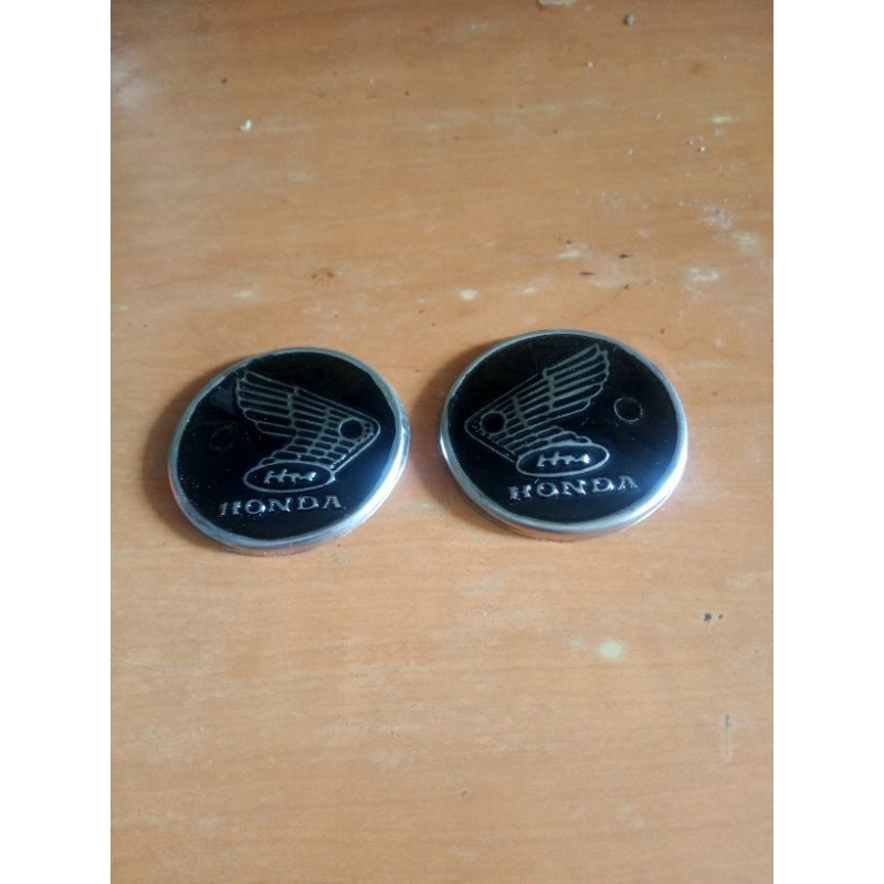 Jual Simbul Emblem Tangki Honda S Hitam Plat Besi Original Ckd Shopee Indonesia