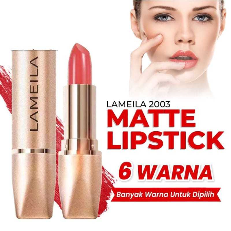 Jual [Avistastore.id] LAMEILA New Gold Lipstick Lameila 2003 Matte 6 ...