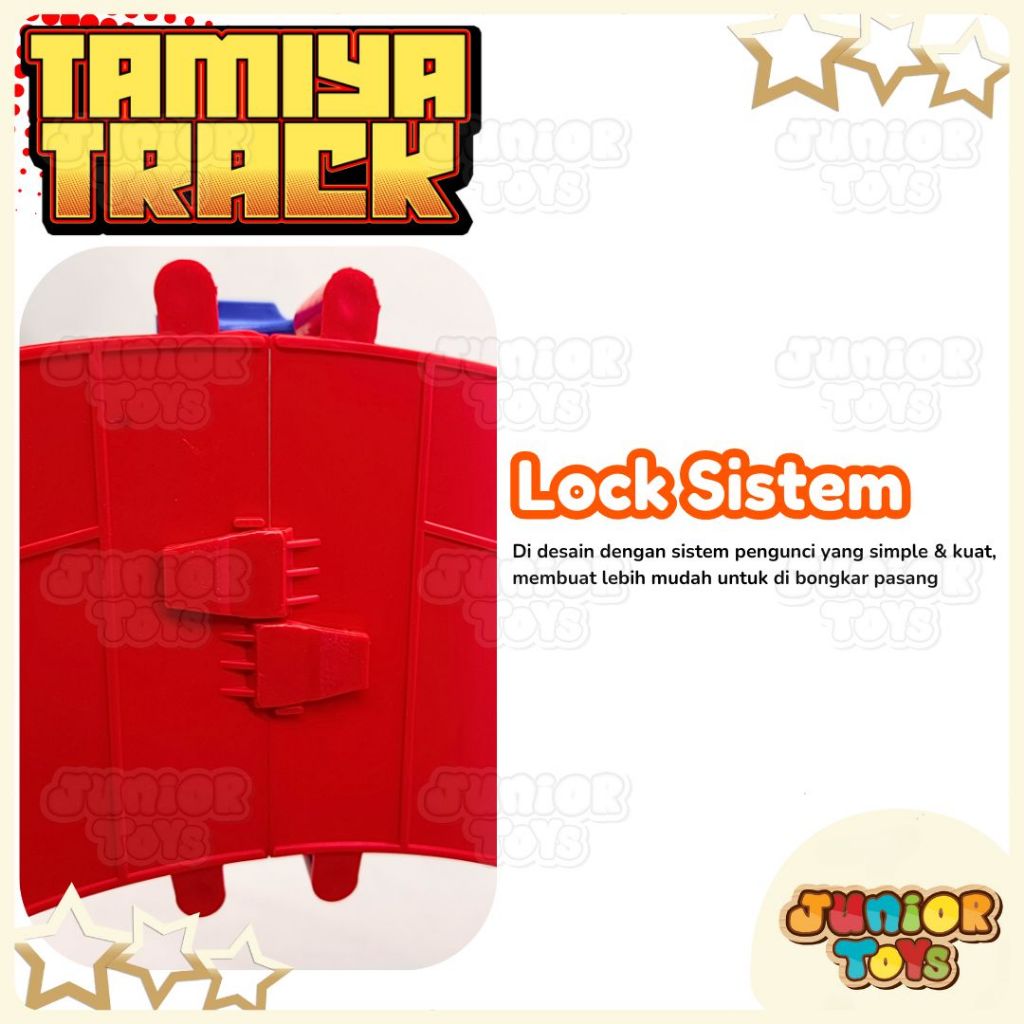 Jual Track Tamiya 3 Jalur Besar Ada Jembatan Loop Mainan Anak Mobil ...