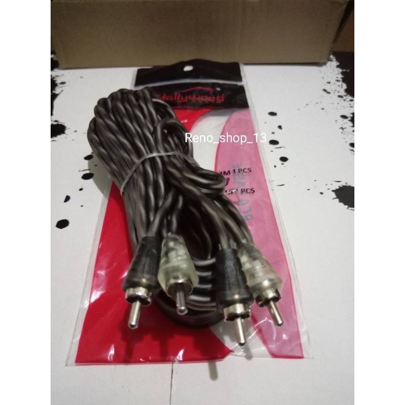 Jual Kabel jek RCA Hollywood panjang 5 meter, kualitas premium | Shopee ...