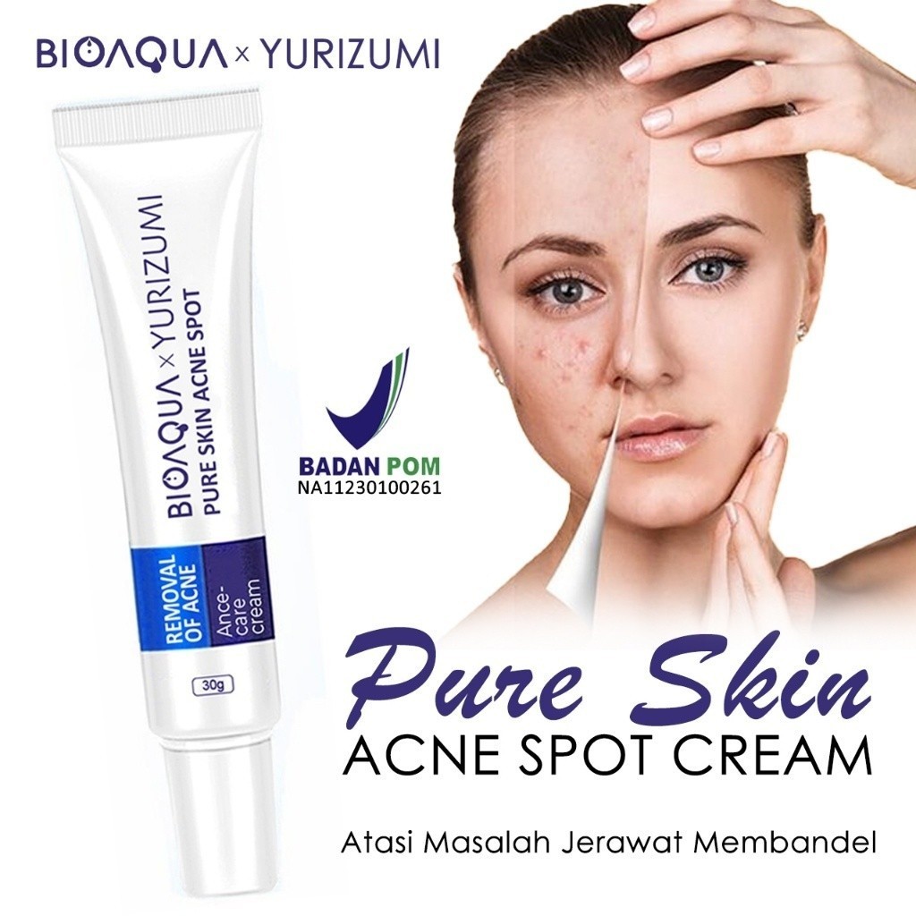 Jual [COD] BIOAQUA ACNE CREAM UNTUK JERAWAT DAN BEKAS JERAWAT ...