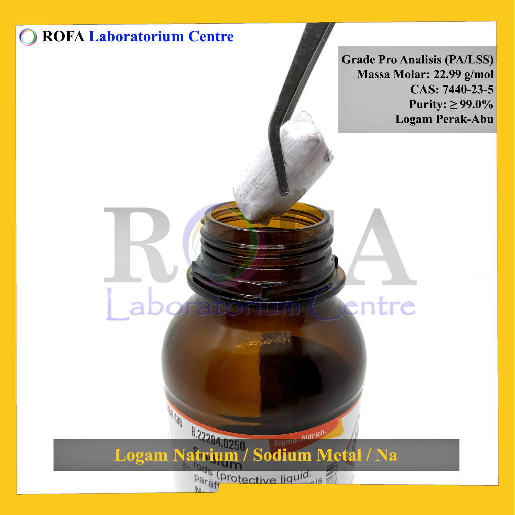 Jual Logam Natrium / Sodium Metal / Sodium Rod / Na Pro Analisis 250 ...
