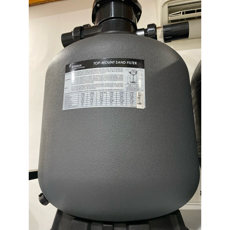 Jual Paket Pompa Kolam Renang 1Hp Mortex Pump + Sand Filter Emaux P500 ...