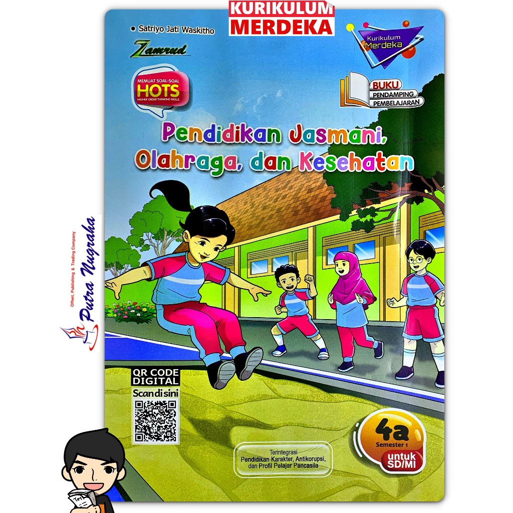 Jual BUKU LKS PJOK PENJAS SD KELAS 4 SEMESTER 1 KURIKULUM MERDEKA 2024 ...