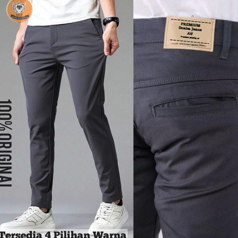 Jual Tren Kekinian CELANA PRIA CHINO Slim fit Panjang Pria Kerja kantor