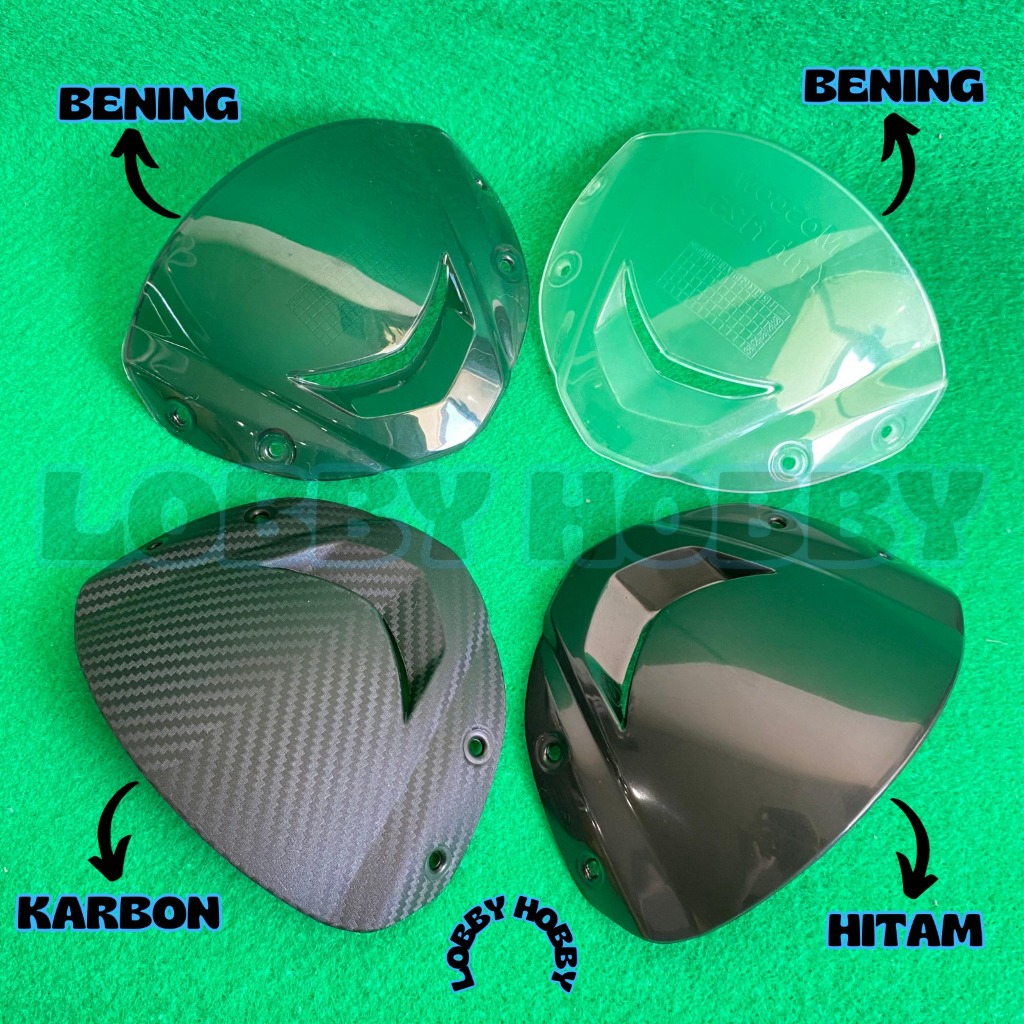VISOR WINSIL WINDSHIELD F1ZR FIZR 125ZR 125Z JUPITER Z VEGA ZR SATRIA HIU MIO DLL PNP WARNA HITAM MERK MOSCOW WINSIL VARIASI MOTOR WINDSHIELD MOTOR F1ZR HIGH QUALITY PREMIUM