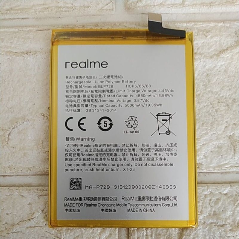 Batteria BLP729 4880mAh Per Realme C3, C21Y, C21, 5 E C11 – Kit Con Strumenti Di Riparazione Inclusi - 3