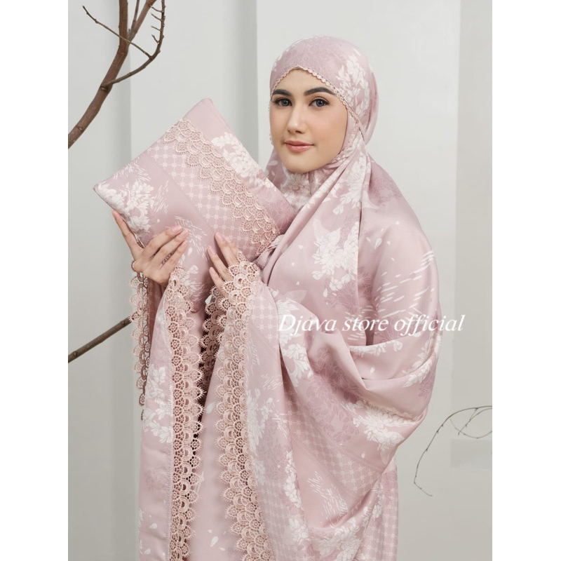 Jual Djava - Mukena Dewasa Premium silk daily 2in1 Set Tas Cantik ...
