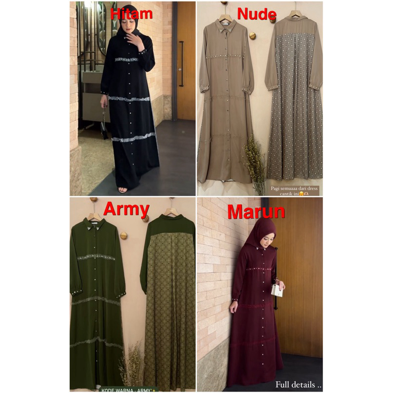 Jual HAMEEDA DRESS ORI KALEELA | Shopee Indonesia