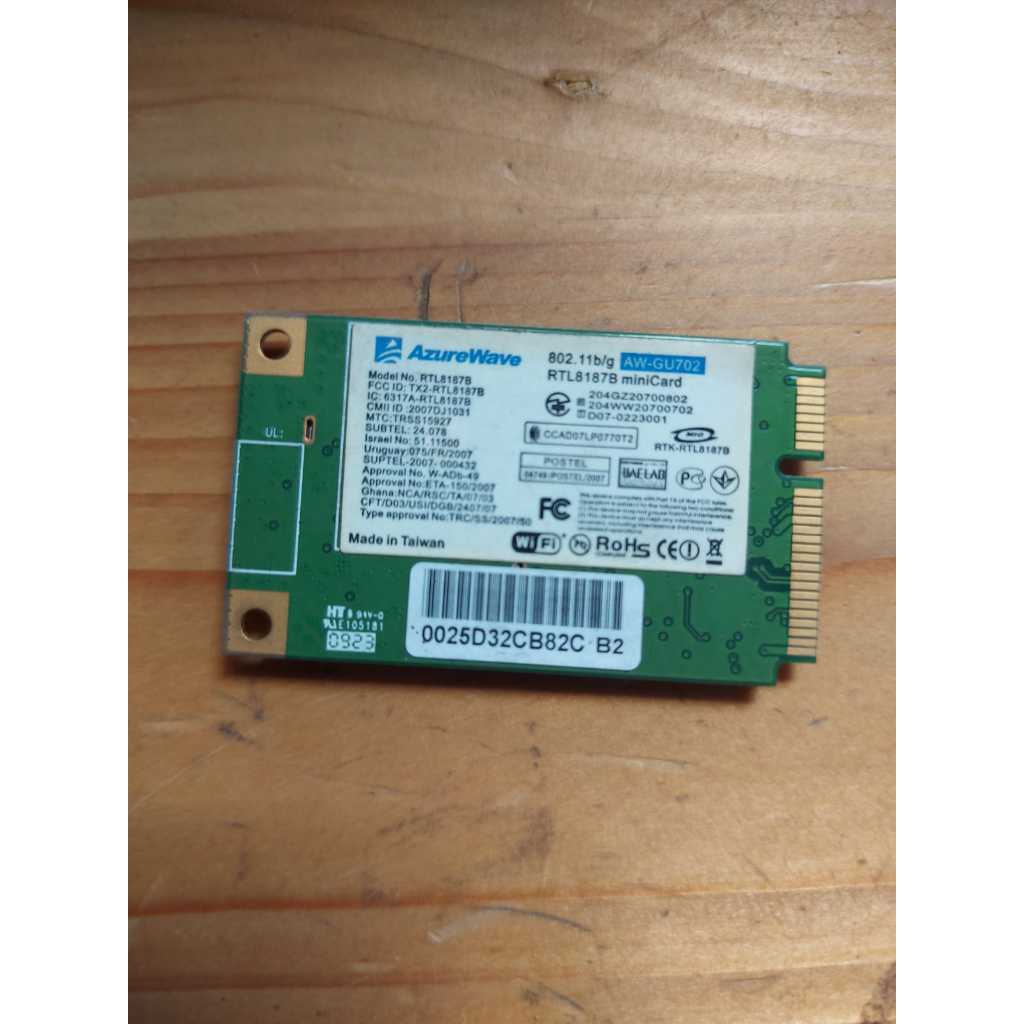 Jual Laptop Wireless Wifi Realtek RTL8187B RTL8187 Card | Shopee Indonesia