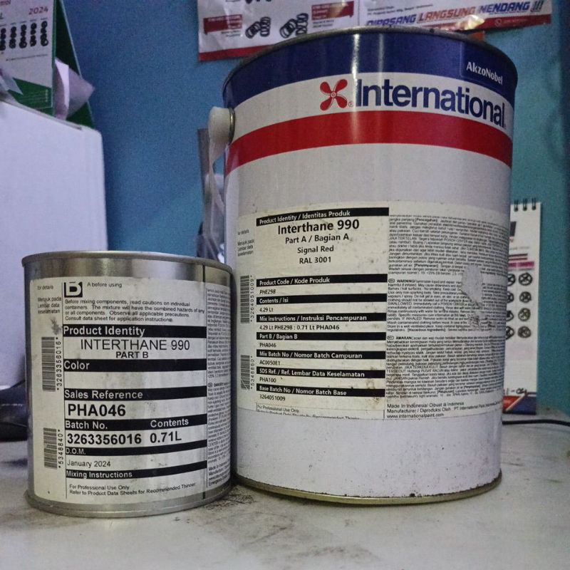 Jual International Paint-interthane 990 5lt - Cat Dasar 2 Komponen ...