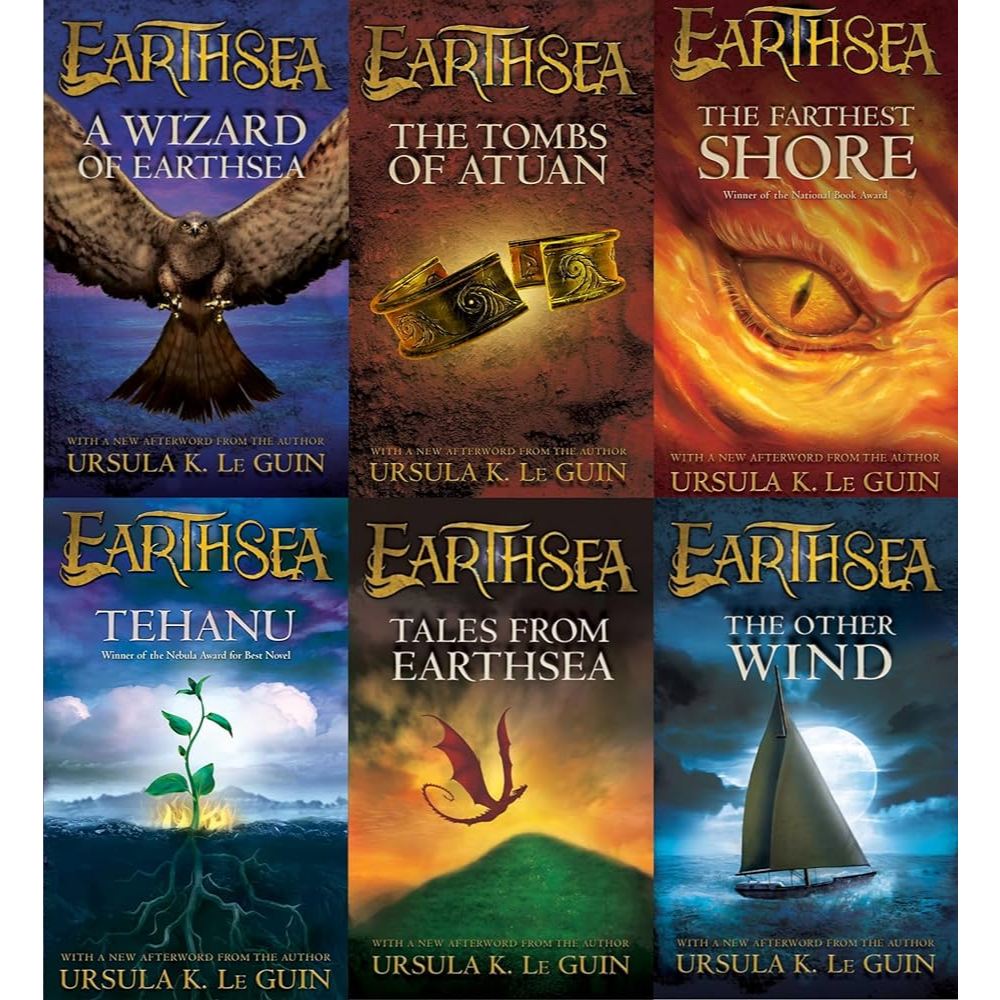 Jual [ENGLISH] BESTSELLER PAKET 7 BUKU URSULA K LE GUIN EARTHSEA CYCLE ...