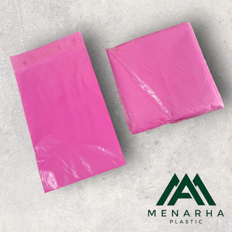 Jual Polymailer Warna 30x40 Isi 100pcs Plastic Packing Murah Tebal Glossy Amplop Lem Seal 2432