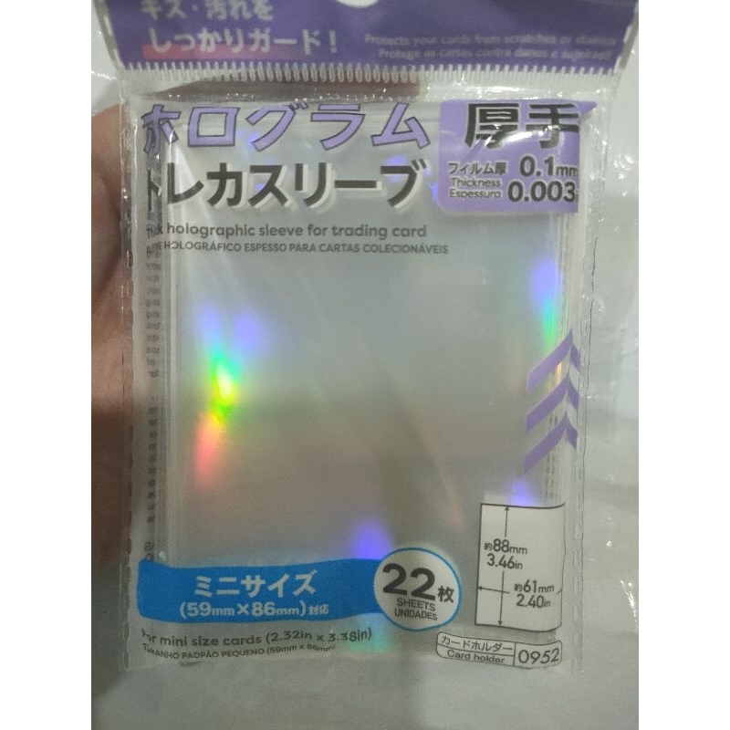 daiso trading card sleeves Trading Card Sleeves (R-12, 40 Sleeves) main image 1