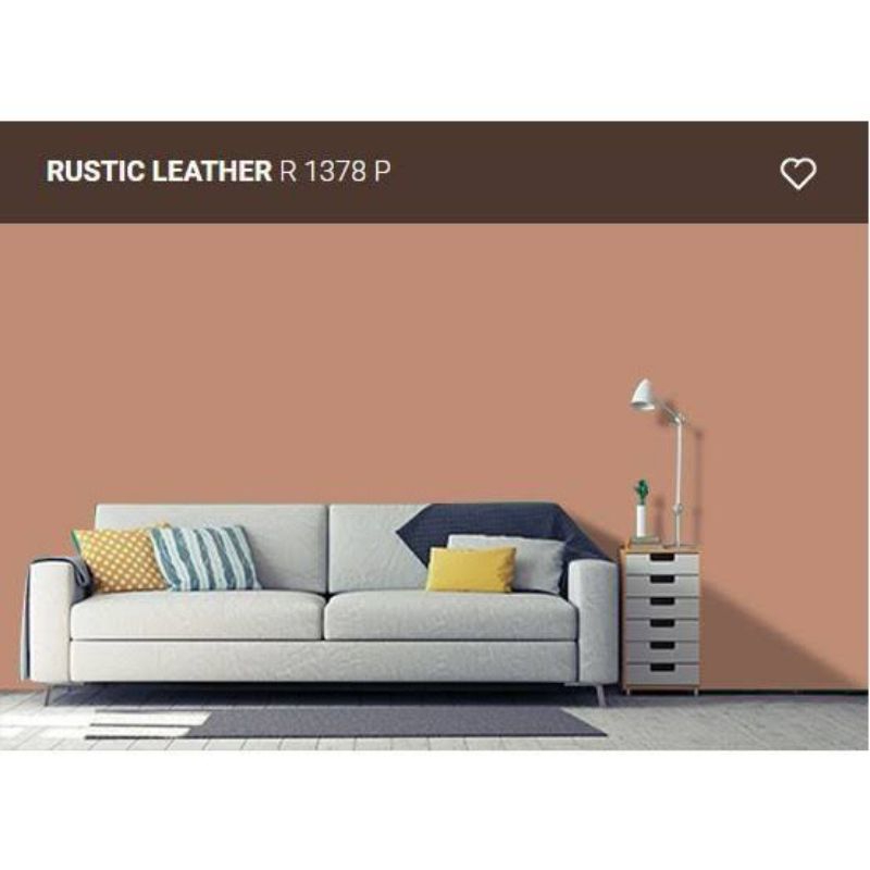 Jual NIPPON PAINT SPOTLESS RUSTIC LEATHER NP R 1378T 2,5L | Shopee ...