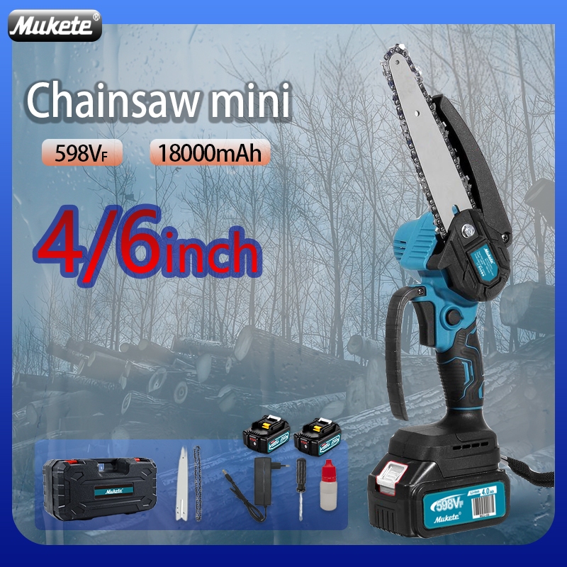 Jual Mukete V Inch Gergaji Mesin Mini Gergaji Listrik Chainsaw