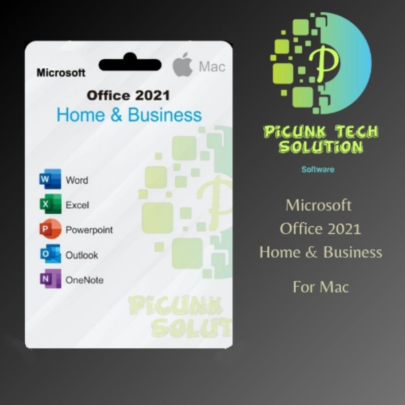 Jual Microsoft Office 2021 Home and Business For Mac (Bind) | Shopee ...