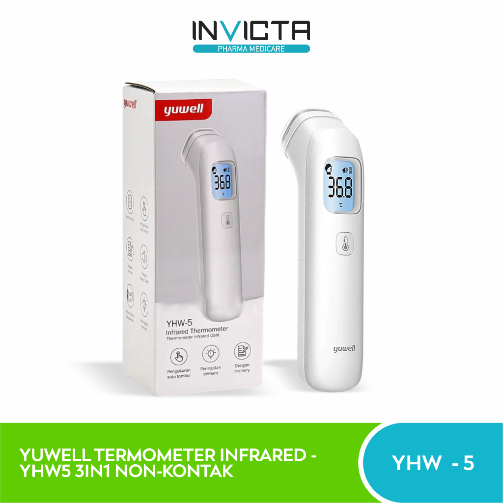 Jual Yuwell Termometer Infrared 3in1 Non-Kontak - YHW 5 | Shopee Indonesia