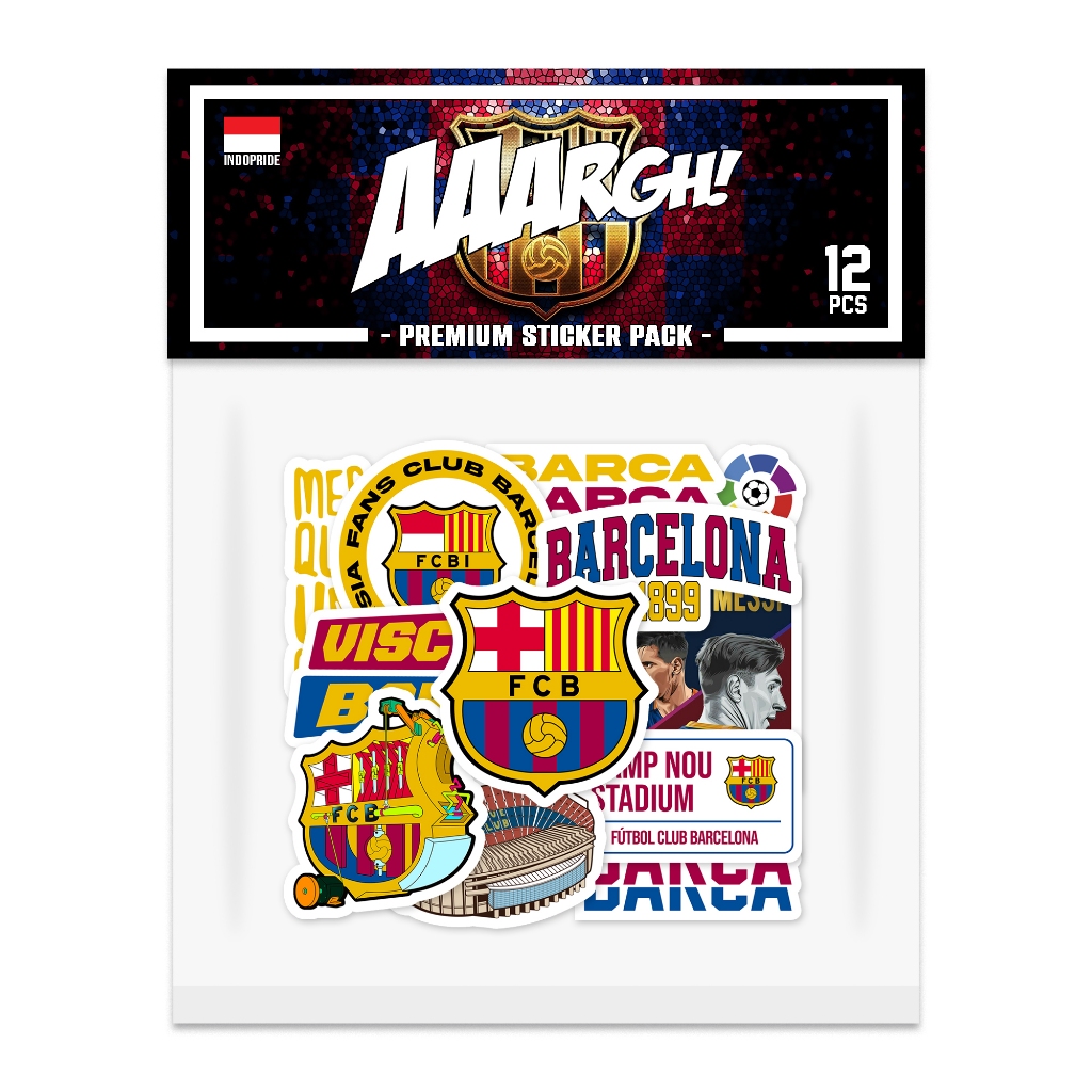 Jual BARCELONA Sticker Pack vol. 1 (Visca Barca) | Shopee Indonesia