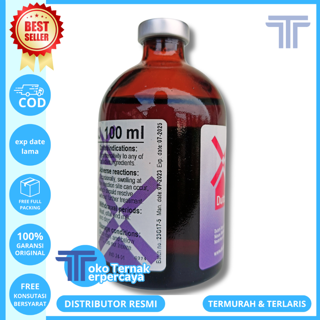 Jual MEGAVIT B COMPLEX 100 ML DUTCHFARM - Vitamin B Complex & Vitamin C ...