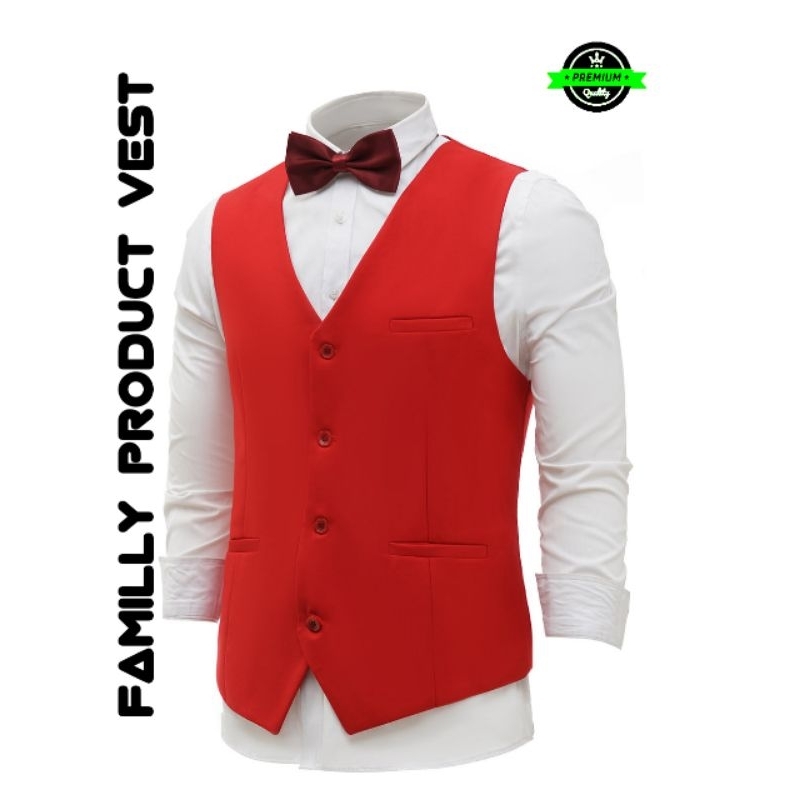 Jual Vest Rompi Formal Jas Blazer Wisuda SMA/SMK Rompi Kerja Waiters ...