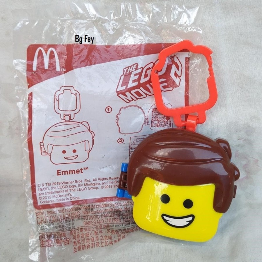 Lego Movie Mcdonald's Jual The Lego Movie Emmet Happy Meal Mc