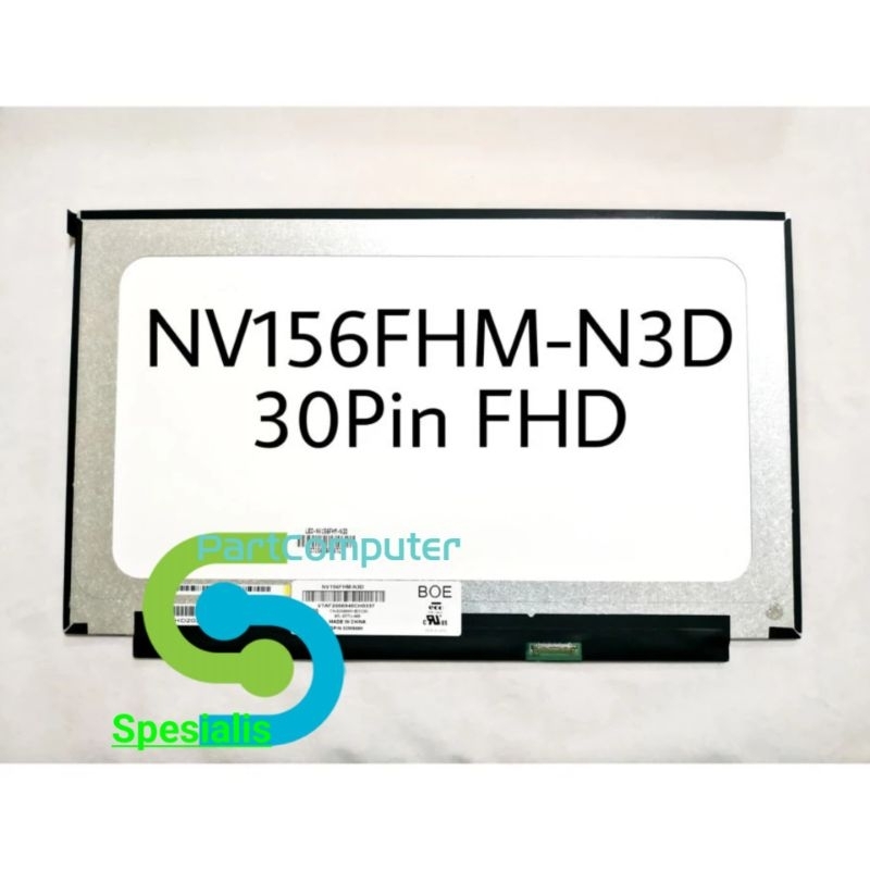 Écran LCD LED 15.6" IPS Full HD Pour ASUS Vivobook M513U - 1920x1080, 30 Pins EDP - Neuf