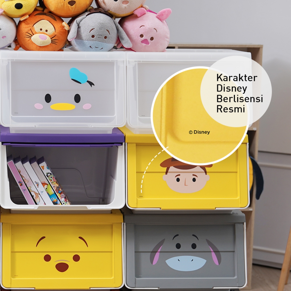 Jual MORE X Tsum Tsum Disney Series / OSS / Storage Solution Tempat ...