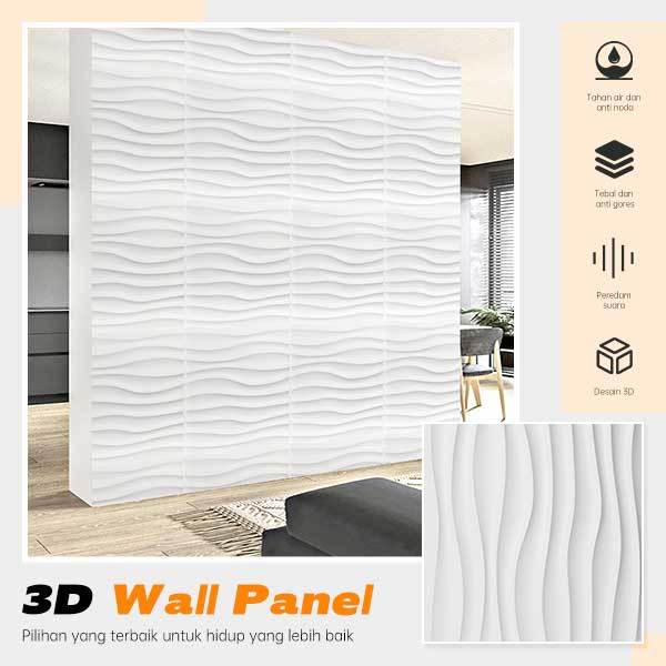 Jual Wall Panel 3D PVC Wallpaper Dinding Ukuran 30 x 30 cm | Shopee ...