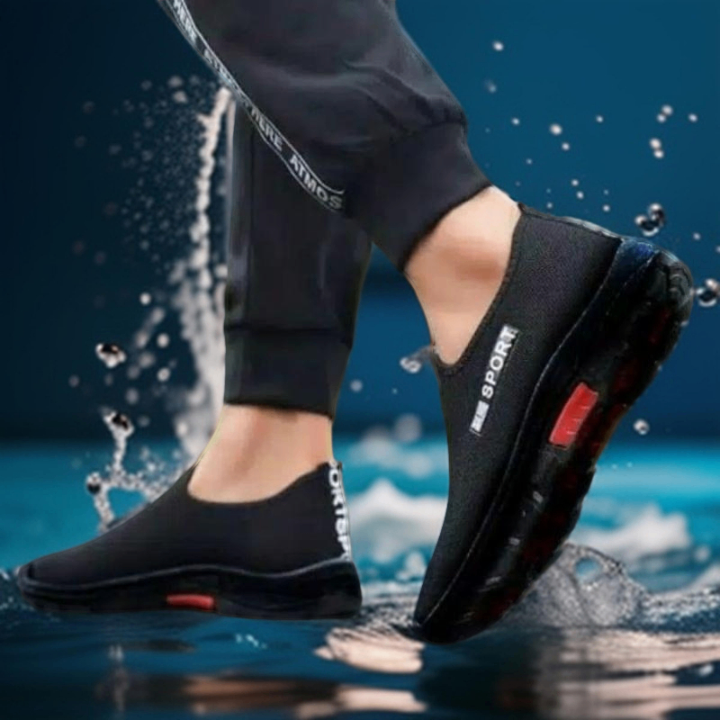 Jual Nuzukaye - Sepatu Slip on Pria Casual Sport Simple Tanpa Tali ...