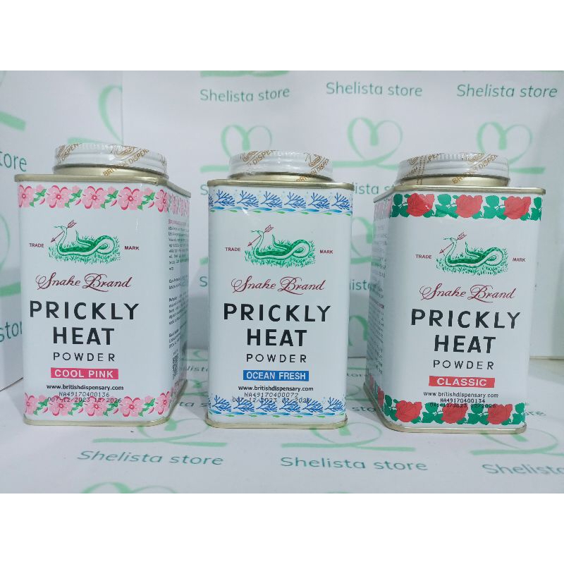 Jual Prickly Heat Powder-Snake Brand Bedak Gatal 150 gr ALL VARIAN ...