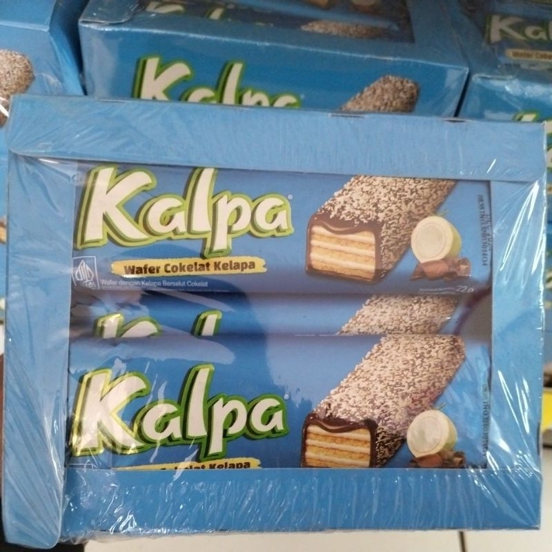 Jual KALPA WAFER COKLAT KELAPA BOX 264G | Shopee Indonesia