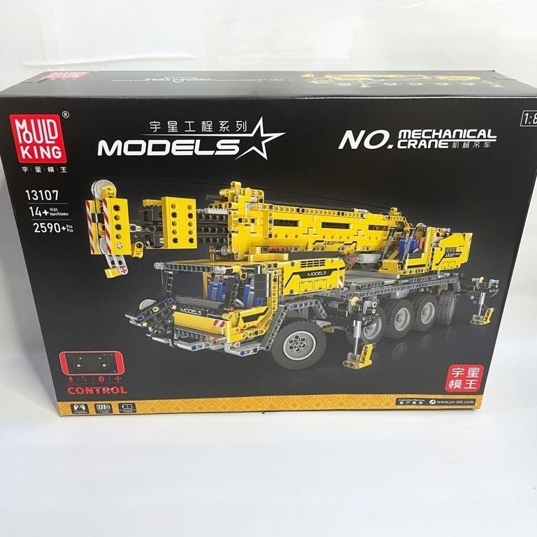 Jual MOULD KING 13107 Mechanical Crane 2590+ brick pieces | Shopee ...