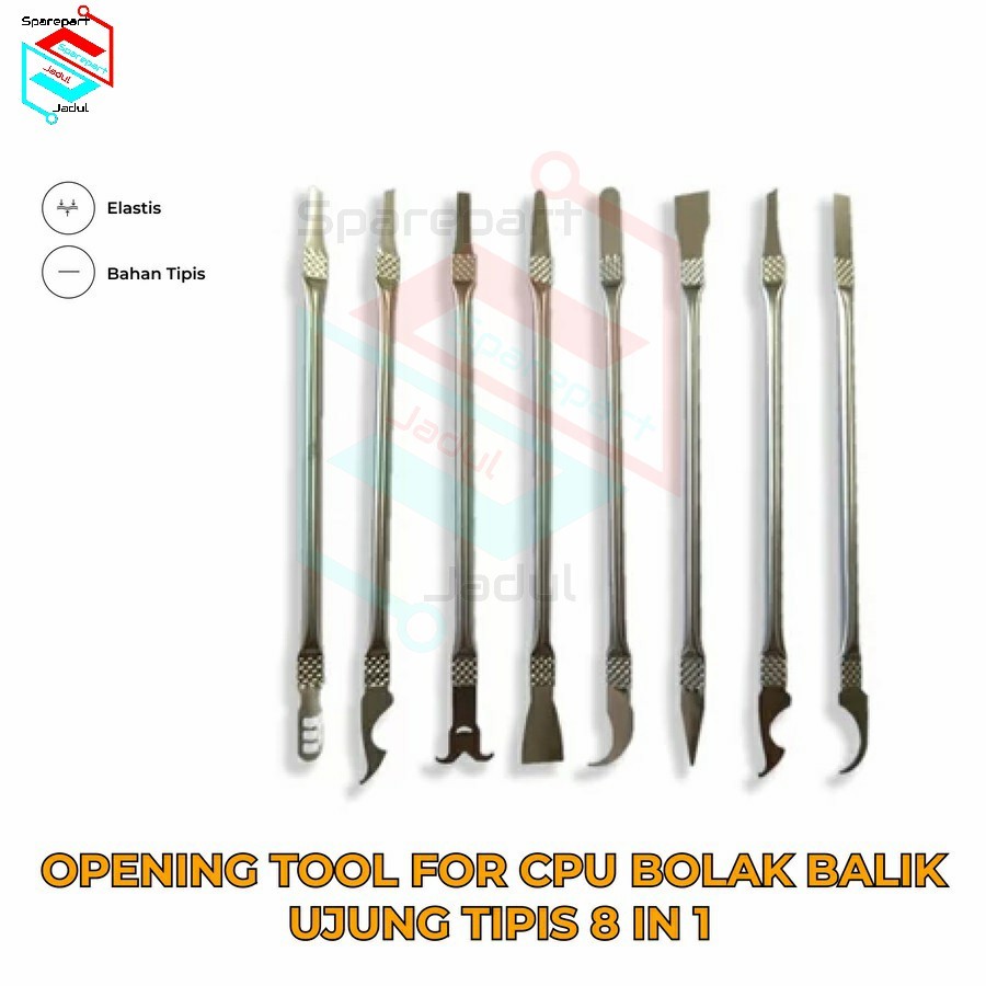 Jual Opening Tool CPU Prosesor Stainless Tipis 8 IN 1 - Opening Congkel ...