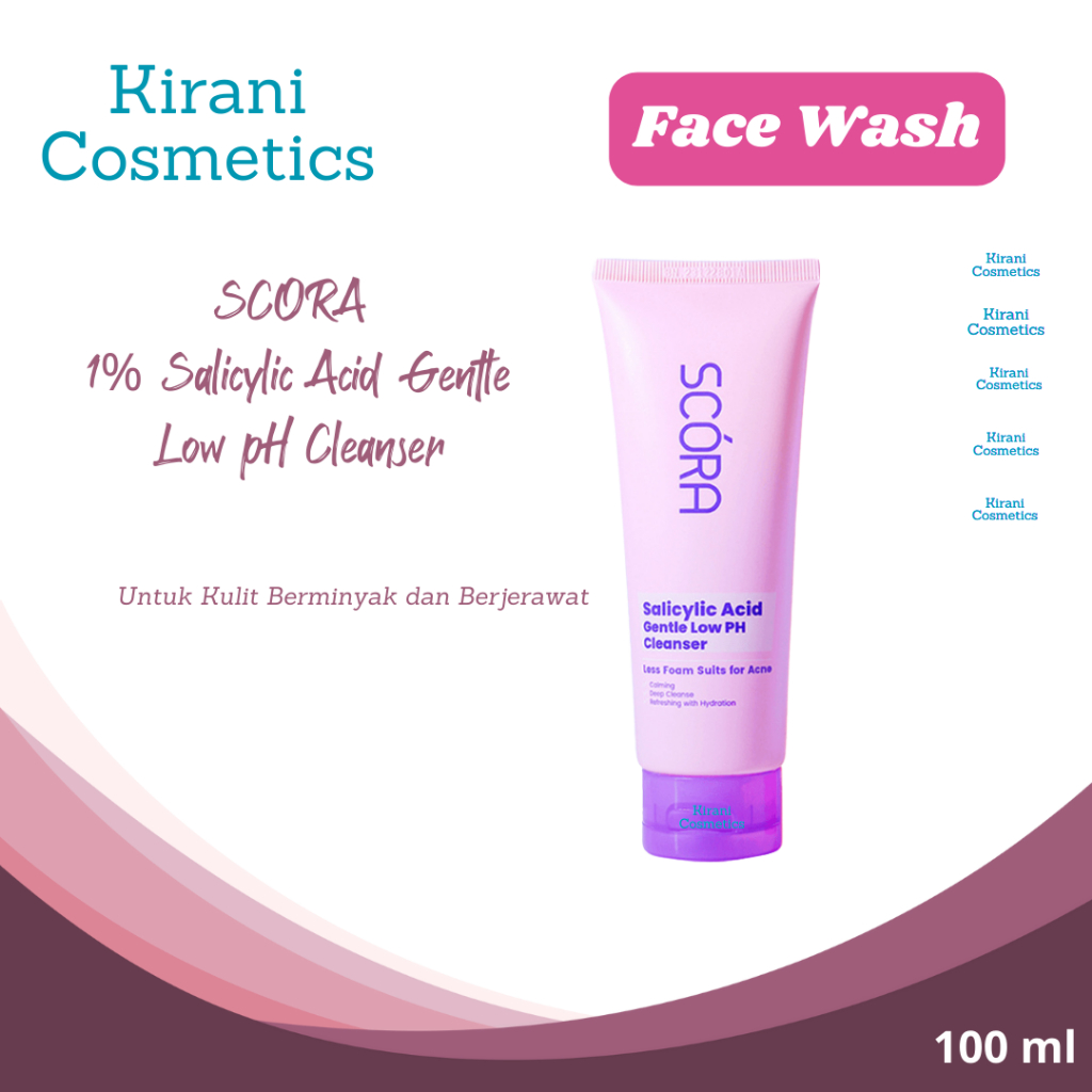 Jual Scora 1 Salicylic Acid Gentle Low Ph Cleanser Sabun Cuci Muka