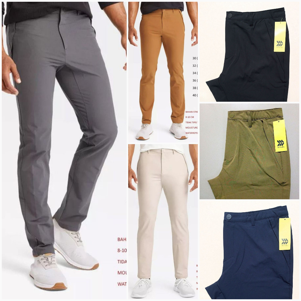 Jual Celana Golf Celana Outdoor Travel Pants by All in Motion