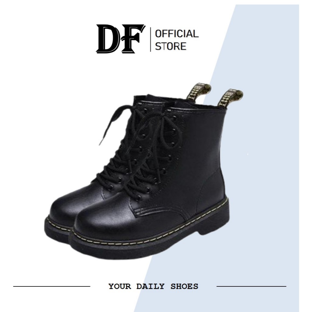 Jual DUNIA FASHION - DF 528 Sepatu Wanita Sneakers Boots Import Premium ...
