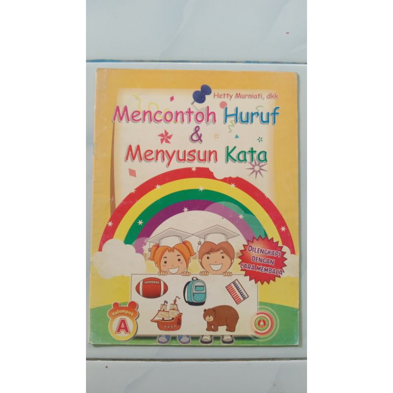 Jual Buku Mengenal Huruf Menyusun Kata Untuk Paud Tk Ra Shopee