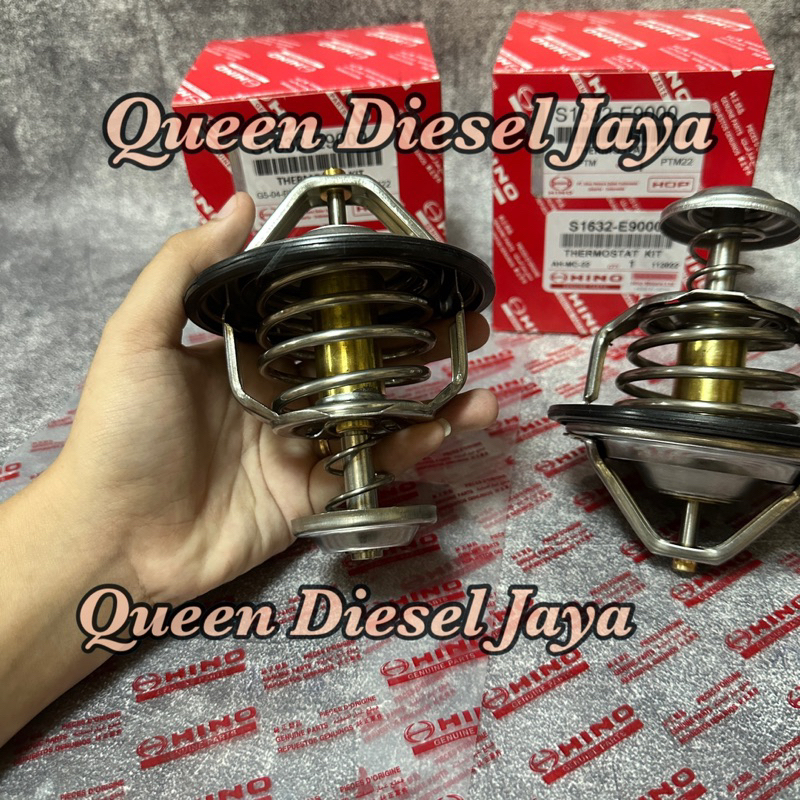 Jual Thermostat Radiator Hino Lohan 260TI J08E J05E Japan S1632-E9000 ...