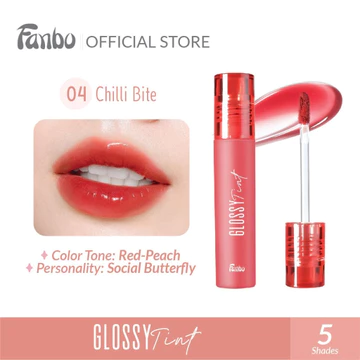 Fanbo Glossy Tint 3 5 Gr Bibir Menjadi Lebih Bercahaya Dan Plumpy Korean Make Up Look