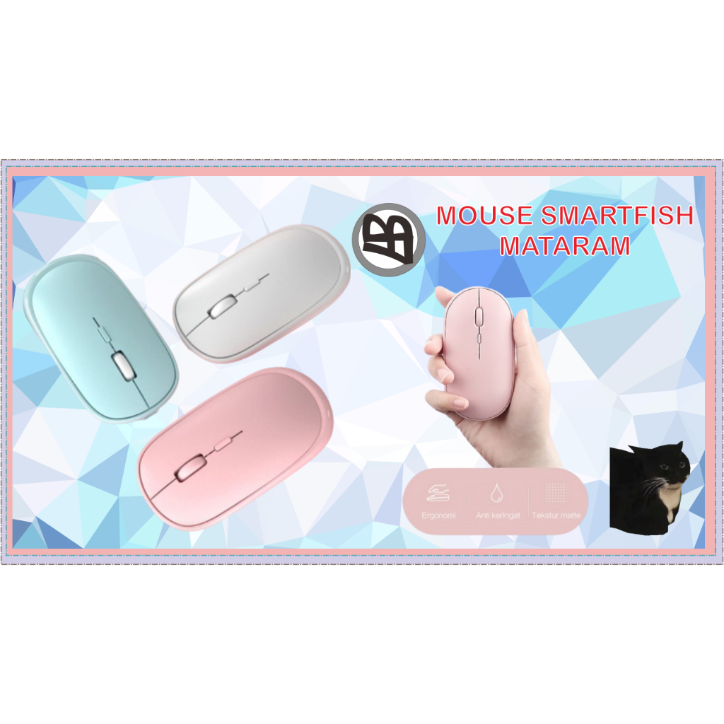 Jual Mouse Smartfish Wireless Murah | Shopee Indonesia