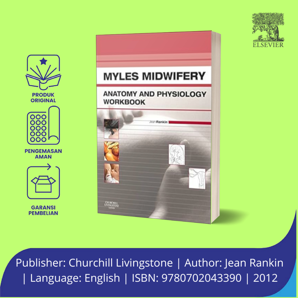 Jual Myles Midwifery Anatomy Physiology Workbook 1st Edition Shopee 