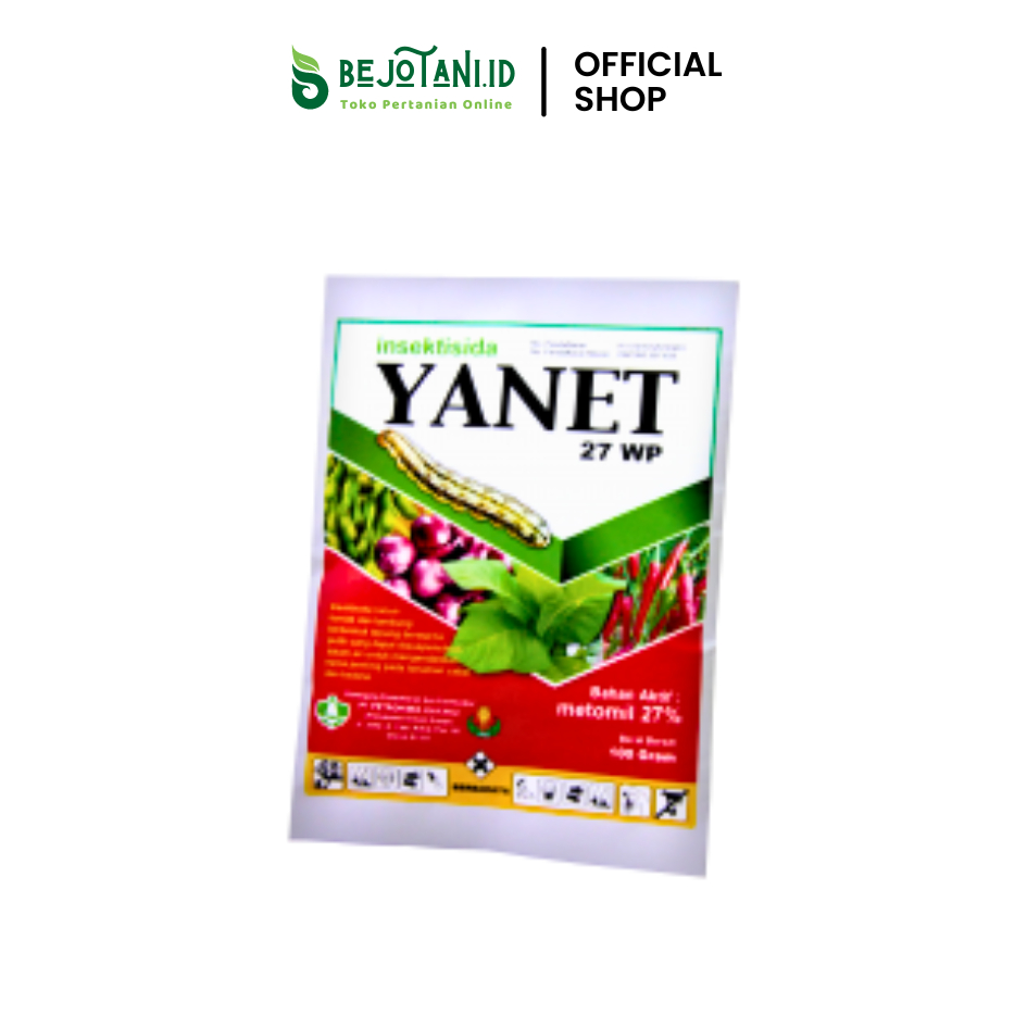 Jual Insektisida Kontak Yanet Wp Isi Gram Bahan Aktif Metomil Original Pt Petrokimia