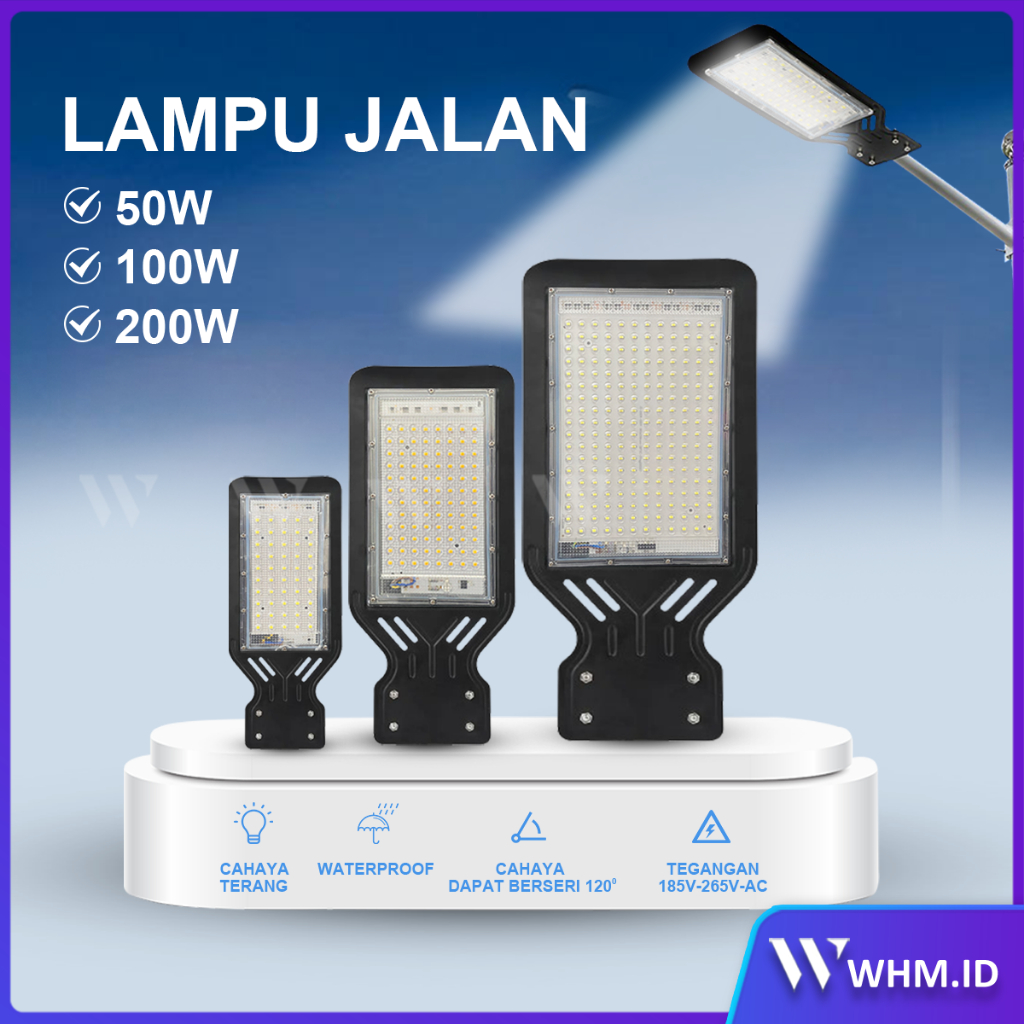 Jual Promosi Murah 50w 100w 200w Lampu Jalan Slim Pju Led Smd Philed