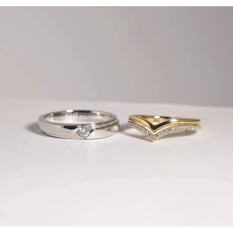 Jual PROMO WEDDING RING CINCIN NIKAH CINCIN KAWIN CINCIN COUPLE ...
